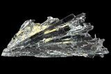 Metallic Stibnite Crystal Cluster - China #93684-1
